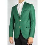 Veste de blazer 2 boutons homme vert