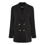 Veste blazer femme - pieces - thelma - noir - classique - coupe ample