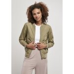 Veste bombers femme urban classics - vert kaki - grandes tailles
