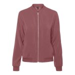 Veste bomber femme - vero moda - vmcoco - rose brown - coupe r�guli�re - mati�re douce et l�g�re