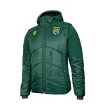 Veste bomber macron domicile fc nantes officiel football - vert - homme