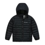 Veste à capuche junior - columbia - powder lite - imperméable - respirant - doublure réfléchissante Veste à capuche junior - columbia - powder lite - imperméable - respirant - doublure réfléchissante