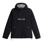 Veste à capuche napapijri rainforest open s - noir - homme - sports dhiver - randonnée - respirant Veste à capuche napapijri rainforest open s - noir - homme - sports dhiver - randonnée - respirant