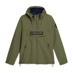 Veste  capuche napapijri rainforest open s - vert - impermable - sports dhiver - adulte