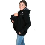 Veste à capuche polaire - mobigarlan - 3 en 1 - kangourou porte - bébé - lavage en machine - manches ... Veste à capuche polaire - mobigarlan - 3 en 1 - kangourou porte - bébé - lavage en machine - manches ...