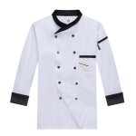 Veste de chef Élégante et pratique à manches courtes - idéale pour les cuisiniers professionnels et les ... Veste de chef Élégante et pratique à manches courtes - idéale pour les cuisiniers professionnels et les ...