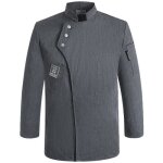 Veste de chef homme manches longues respirabilité optimale pour professionnels cuisine gris - demeuble ... Veste de chef homme manches longues respirabilité optimale pour professionnels cuisine gris - demeuble ...