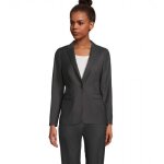 Veste de costume - marius women - gris - femme - coupe ajust�e