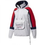 Veste coupe - vent femme reebok anorak classics - blanc - manches longues - respirant