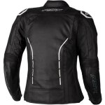 Veste cuir moto moto femme rst s1 ce - blanc / noir - xl