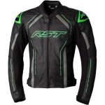 Veste cuir moto rst s1 ce - noir / vert - m