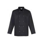 Veste de cuisine  boutons pression manches longues premier
