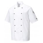 Veste de cuisine portwest kent - blanc Veste de cuisine portwest kent - blanc