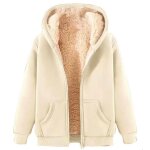 Veste dhiver - femme - polaire - capuche r�glable - couleur unie - confort optimal