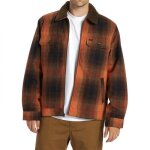 Veste doublée en sherpa - billabong - homme l - java - marron - col montant Veste doublée en sherpa - billabong - homme l - java - marron - col montant