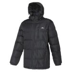 Veste doudoune de ski - trespass - clip - homme - noir - capuche amovible Veste doudoune de ski - trespass - clip - homme - noir - capuche amovible