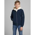 Veste enfant - jack & jones - rush bomber - 100% polyester - navy blazer - taille 176
