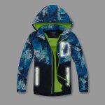 Veste enfant mixte imperméable coupe - vent à capuche imprime camouflage color block doublee polaire ... Veste enfant mixte imperméable coupe - vent à capuche imprime camouflage color block doublee polaire ...