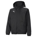 Veste enfant puma team liga all weather - noir / noir