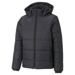 Veste enfant puma teamliga padded - noir / blanc