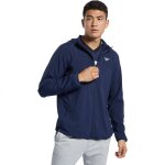 Veste dentraînement - reebok - te woven - bleu marine - manches longues - respirante Veste dentraînement - reebok - te woven - bleu marine - manches longues - respirante