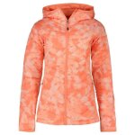 Veste femme - columbia - powder pass - impermable - respirante - rouge et multicolore