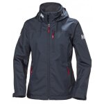 Veste femme - helly hansen - w crew hooded marine - coupe - vent - impermable - respirante