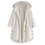 Veste femme - hiver automne - manteau dcontract - capuche - doux polaire - solide