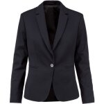 Veste femme kariban - bleu marine - kariban - 1 bouton - 2 poches - doublure en polyester Veste femme kariban - bleu marine - kariban - 1 bouton - 2 poches - doublure en polyester