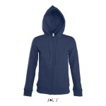 Veste femme - sols - seven - molleton 280 - capuche doubl�e - 2 poches kangourou - coupe ajust�e