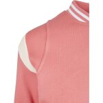 Veste - urban classics - inset college - rose - 5xl - 63% coton 37% polyester