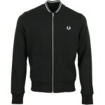 Veste fred perry zip through sweatshirt - homme - noir - manches longues - multisport Veste fred perry zip through sweatshirt - homme - noir - manches longues - multisport