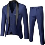 (veste + gilet + pantalon) costume homme grande taille uni blouson blazer grande vêtements masculin bleu ... (veste + gilet + pantalon) costume homme grande taille uni blouson blazer grande vêtements masculin bleu ...
