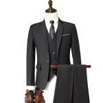 (veste + gilet + pantalon)costume homme marque luxe manteau homme blazer hommes panta - lon de pour homme ...