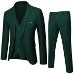 (veste + gilet + pantalon)costume homme mariage business slim fit smoking simple poitrine men suits xhb353 ...