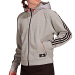 Veste grise femme adidas h51180