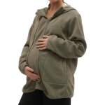 Veste de grossesse et de portage kaki femme mamalicious mille Veste de grossesse et de portage kaki femme mamalicious mille