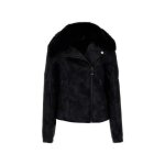 Blouson guess femme authentic noir synthtique