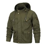 Veste homme à capuche detachable veste léger en col standup blouson décontractée à poches multiple hommevert ... Veste homme à capuche detachable veste léger en col standup blouson décontractée à poches multiple hommevert ...