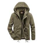 Veste homme - insfity - doublé polaire epais - col capuche - camel Veste homme - insfity - doublé polaire epais - col capuche - camel