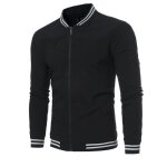 Veste homme - leoclotho - automne et hiver - noir - c�te c�tel�e - couture de manches
