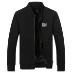 Veste homme - leoclotho - manteau à manches longues col montant - printemps et automne - grande taille ... Veste homme - leoclotho - manteau à manches longues col montant - printemps et automne - grande taille ...
