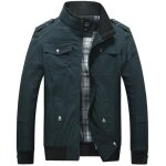 Veste homme - leoclotho - xxl - veste jean - veste aviateur - blouson