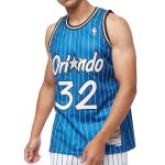 Veste homme mitchell & ness orlando magic nba swingman road jersey magic 94 shaquille oneal smjygs18193 ...