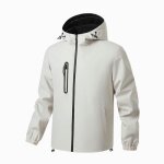 Veste homme de randonnée imperméable avec capuche veste de pluie extérieur respirante couleur unie - ... Veste homme de randonnée imperméable avec capuche veste de pluie extérieur respirante couleur unie - ...