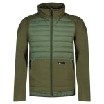 Veste hybride - superdry - convection - vert - homme - lgre et matelasse