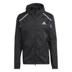 Veste impermable adidas marathon - noir - l - homme - running - manches longues