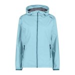 Veste imperm�able � capuche femme cmp - acqua - 3xl