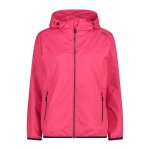 Veste impermable femme cmp - fragola / nero - s - protection contre le vent et la pluie - poches latrales ...