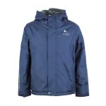 Veste imperm�able double polaire enfant peak mountain ecajik - bleu nuit - ski - 4 ans